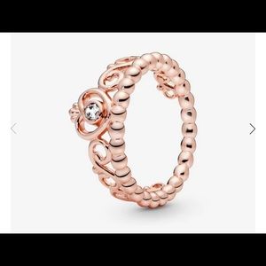 Pandora Rose Princess Ring size 56 (7.5)